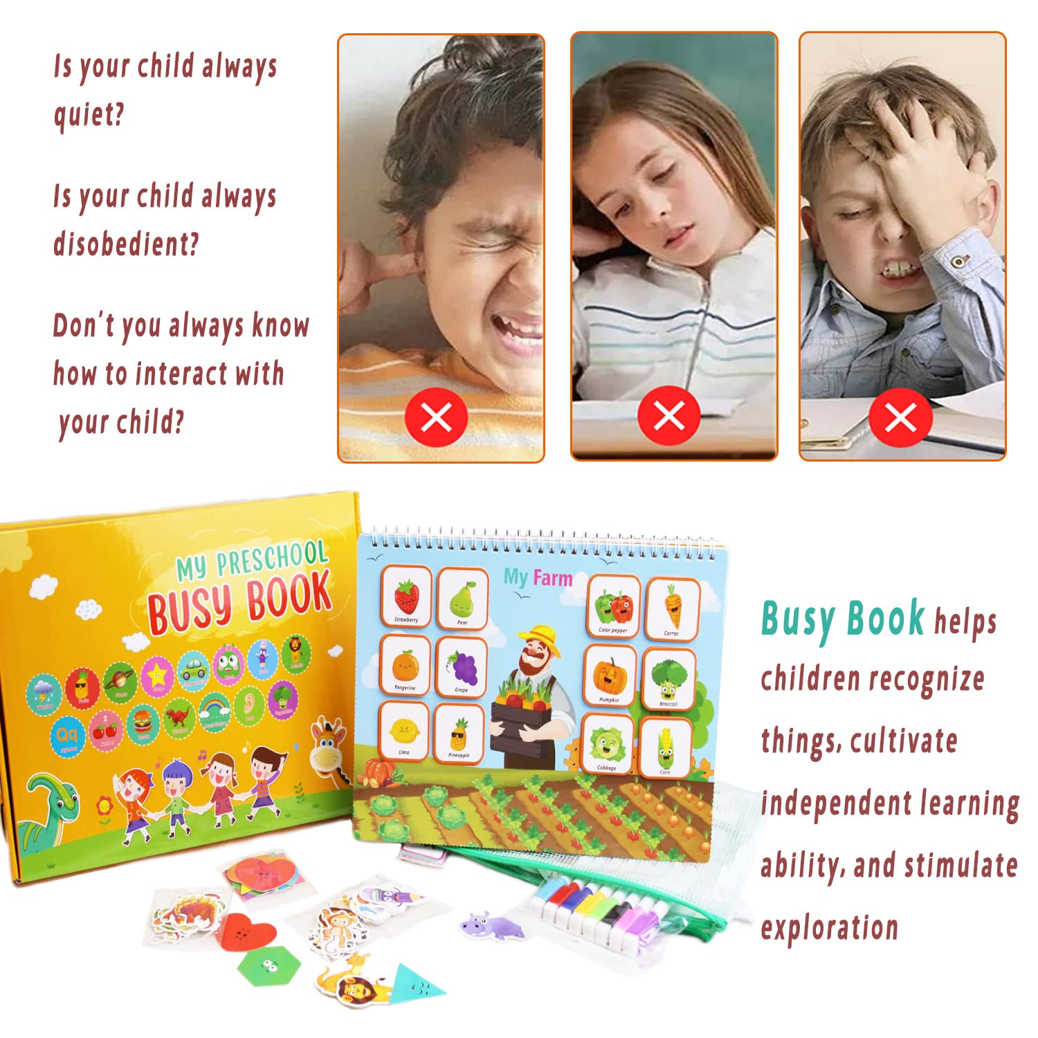 💥Hot Sale Promotion-[SAVE 50% OFF]--2023 Newest Version - A Combination Of Busy Book & Drawing Book--BUY 2 GET 10% OFF & FREE SHIPPING NOW