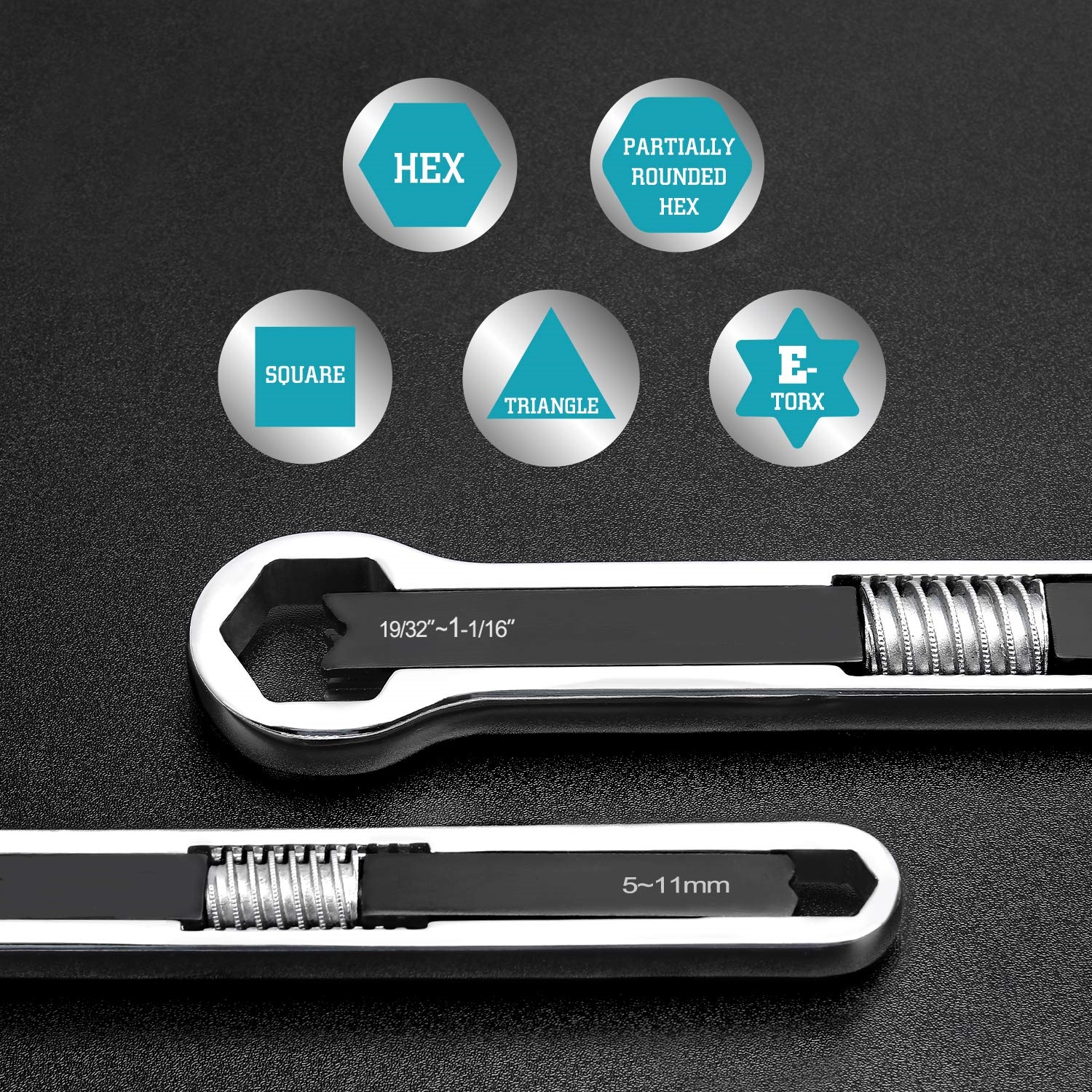 🔥FREE SHIPPING🔥Last Day Sale-48% OFF🎁Adjustable Wrench Universal Wrench Set