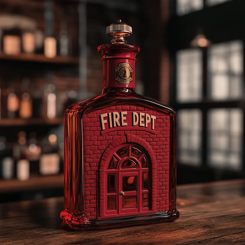 🚒Fire Dept Whiskey Bottle