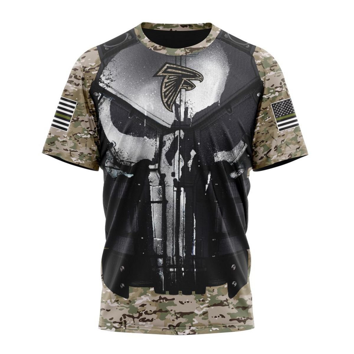 ATLANTA FALCONS 3D HOODIE SPECIAL VETERAN KITS