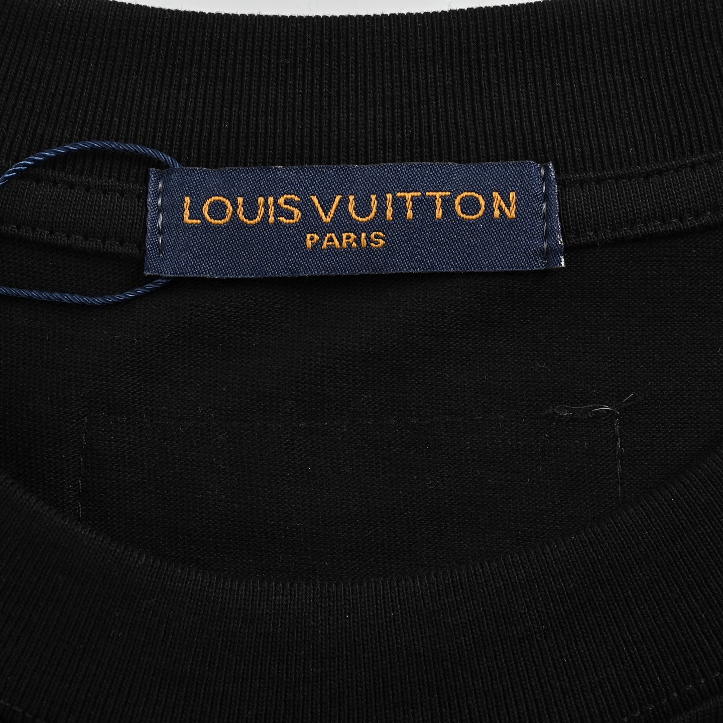 Louis Vuitton 25ss mottled letter print chain short sleeve
