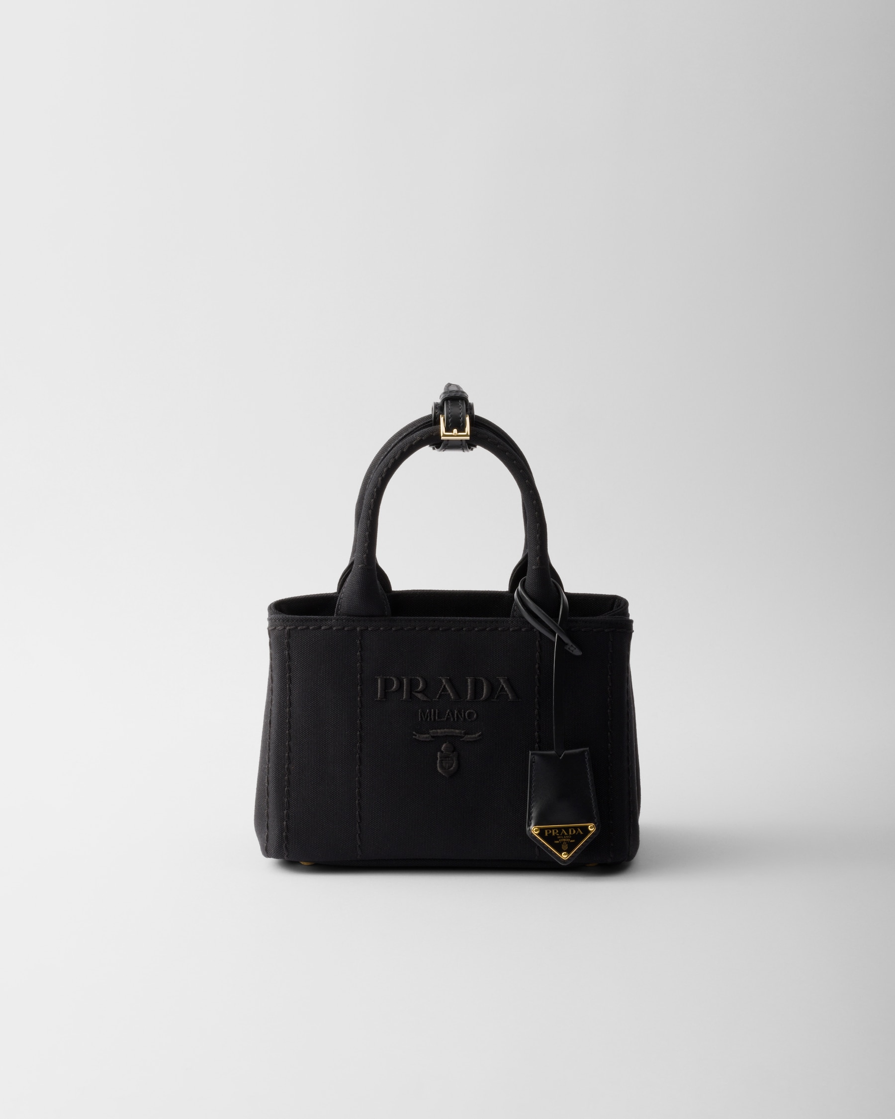 Prada Cotton Canvas Mini Bag 1BA038_2CYA_F0002_V_8OM