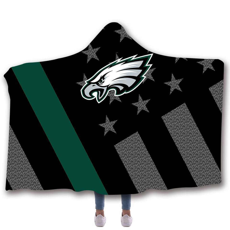 PHILADELPHIA EAGLES CLASSIC 3D HOODED BLANKET