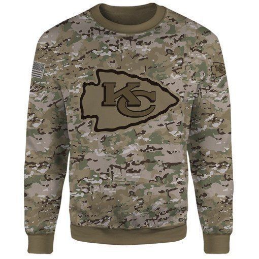 KANSAS CITY CHIEFS 3D HOODIE KKCC005