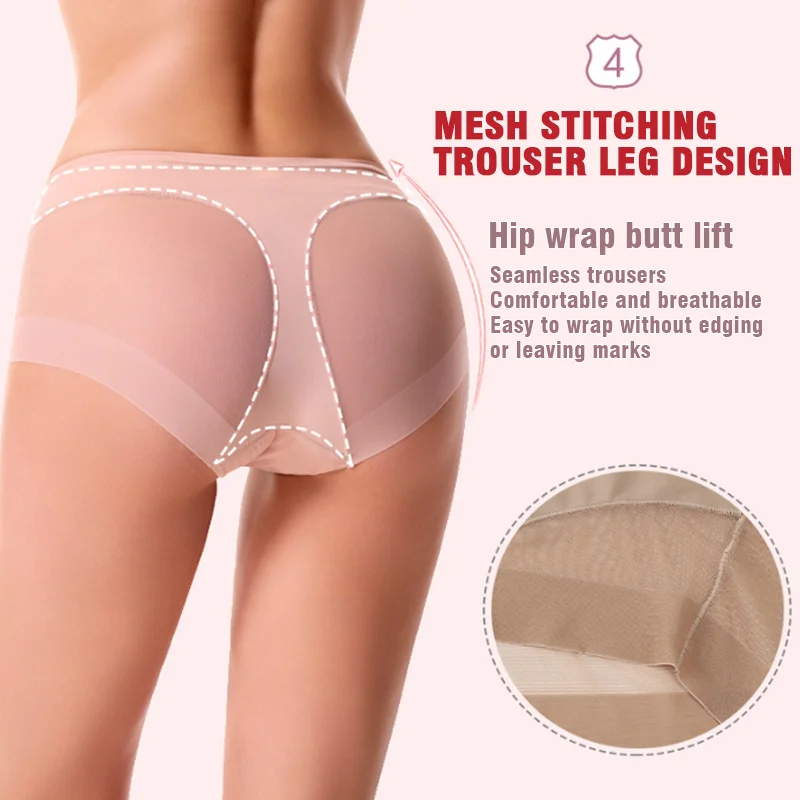 💥Today's Promotion-[SAVE 50% OFF]--High Waist Leak proof Ice Silk Seamless Shaping Briefs(2PCS/SET)--BUY 2 GET 10% OFF & FREE SHIPPING