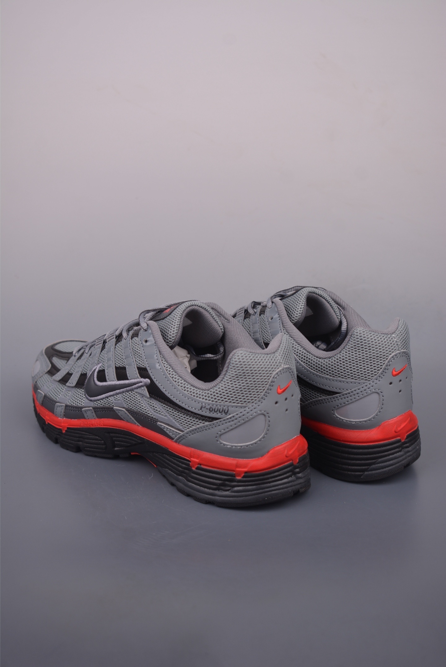 Nike P-6000 Premium “Grey Black Red” IF6199-001