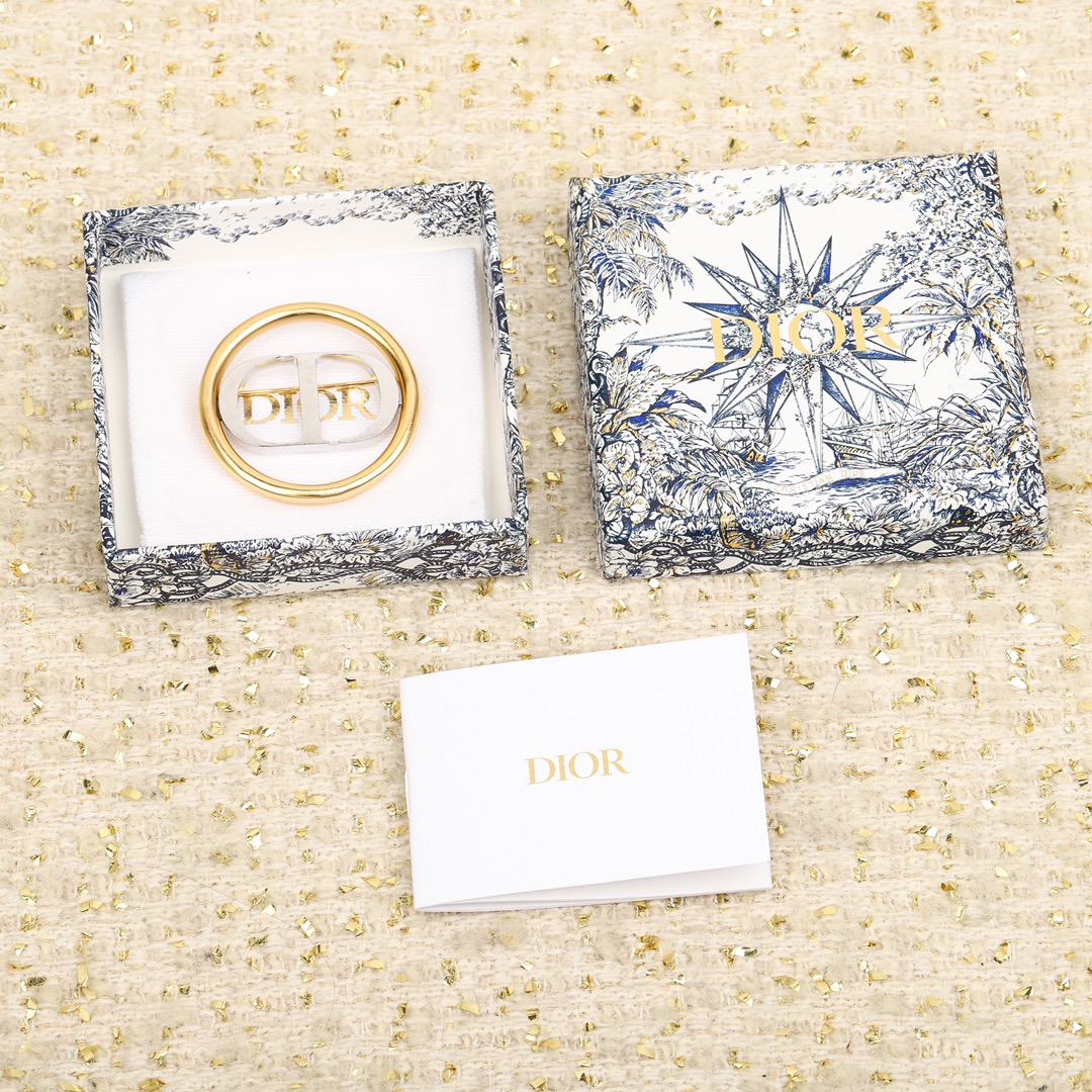 Dior CD Brooch