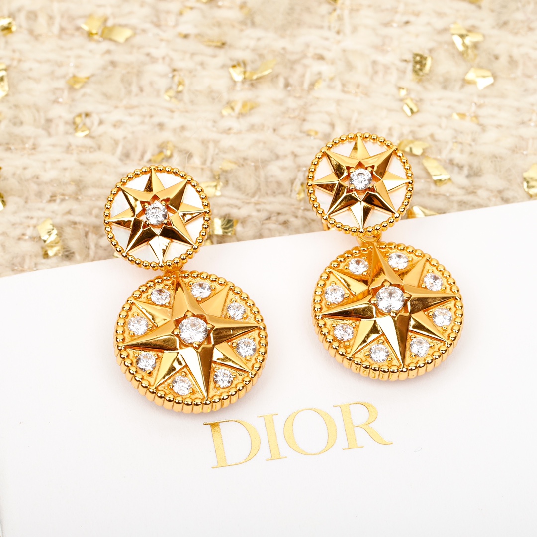 Dior Compass Earrings