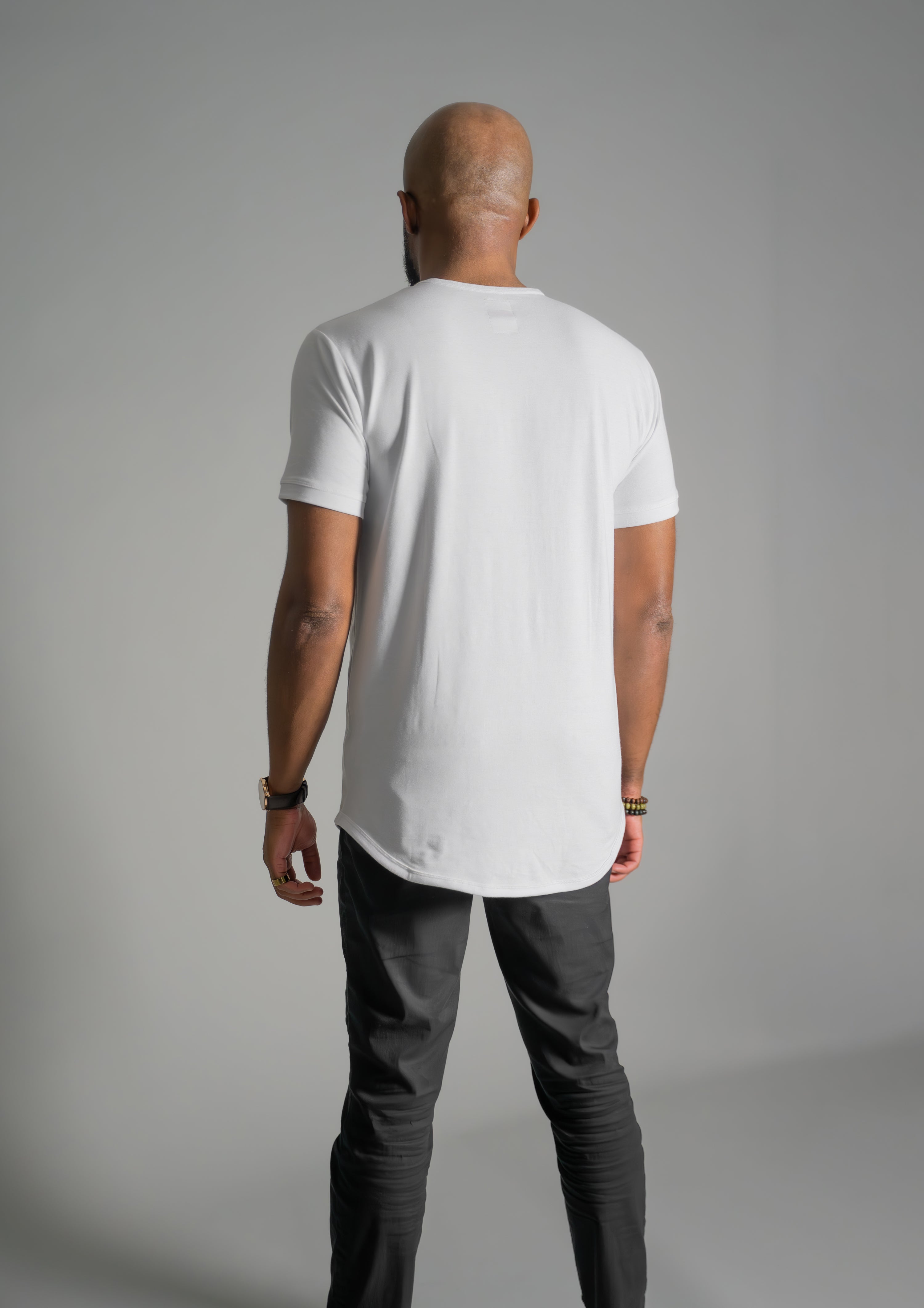 Henley Curved Hem