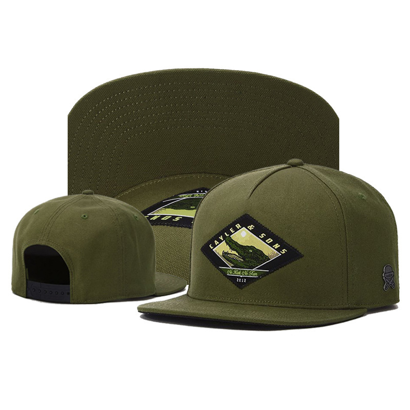 New hip-hop dome wide brim unisex adjustable snapback hat