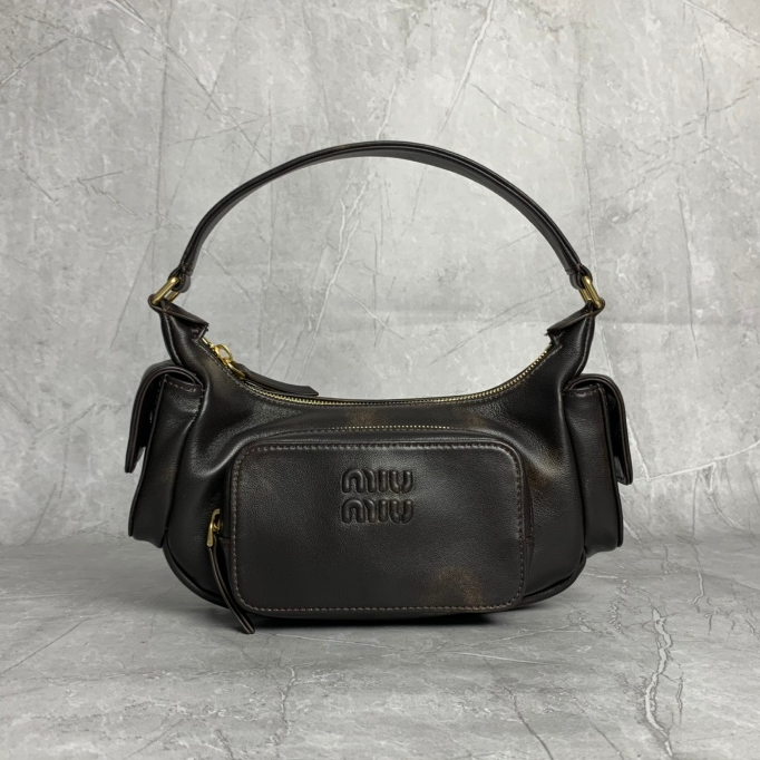 Miu Miu Multi-Pocket Biker Bag
