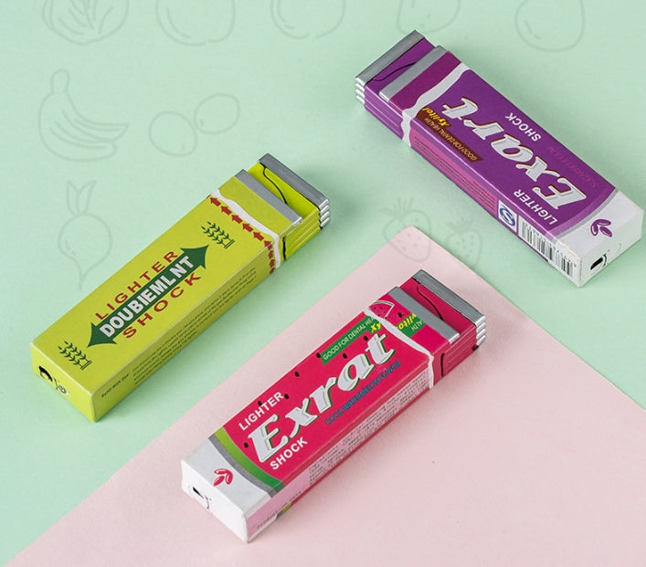Chewing gum lighter