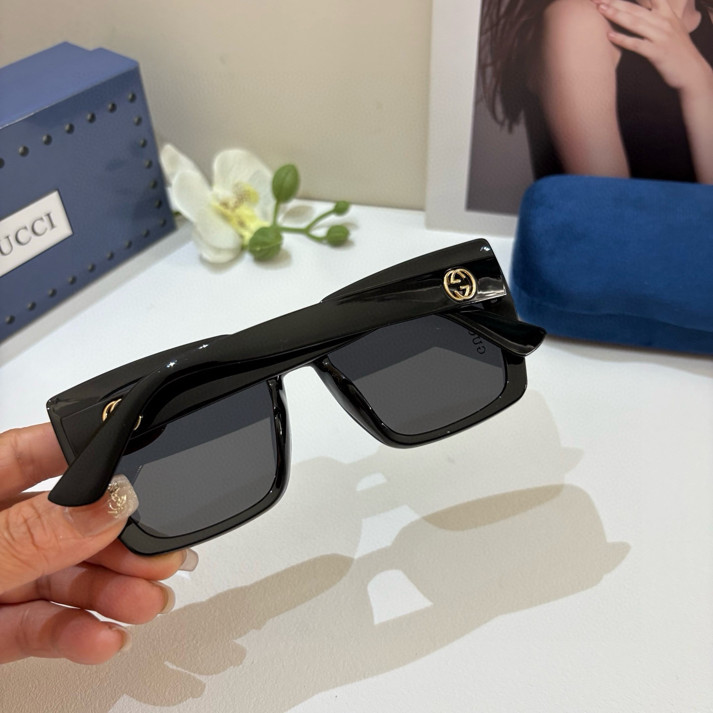 Gucci Square Frame Sunglasses