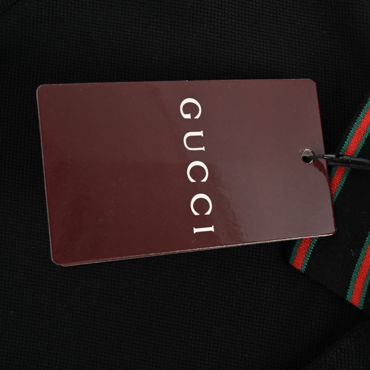 Gucci Polo Short Sleeve with Lettering Collar