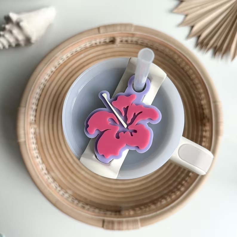 Stanley Hibiscus Decorative Clips