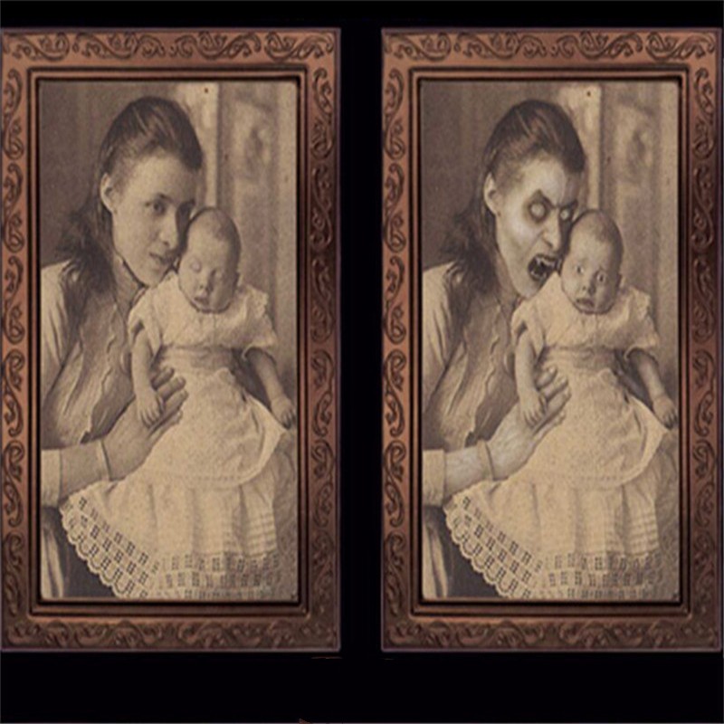 (🔥Last Day Promotion-SAVE 50% OFF)😈3D Halloween Decoration Photo Frame-🔥BUY 2 GET 10% OFF & FREE SHIPPING