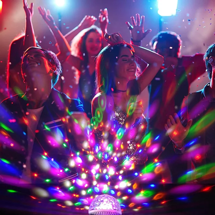 LAST DAY SAVE 49%OFF🔥Colorful Rotating Disco Ball Light - BUY MORE SAVE MORE