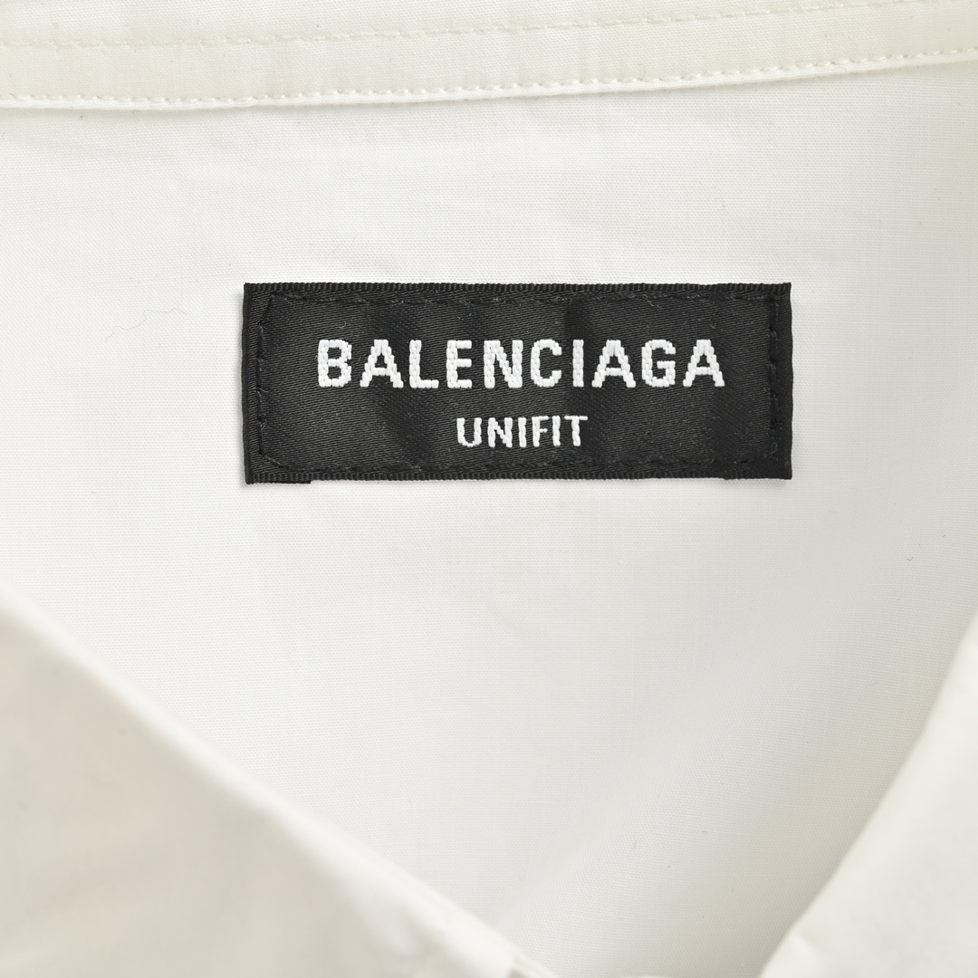 Balenciaga 24Fw ring-shaped logo shirt