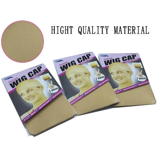 Mesh / Net Wig Cap Hat Nylon Stretch Elastic Snood 2Pcs