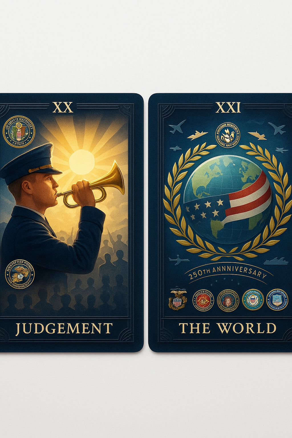 U.S. Army 250th Anniversary Tarot Deck