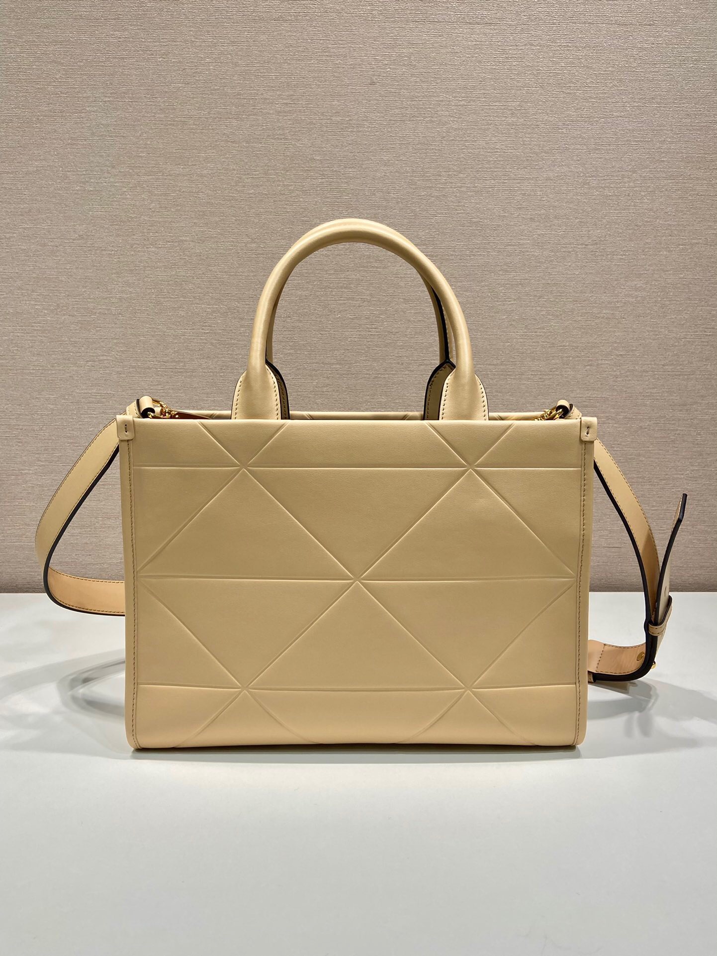 Prada Triangular Diamond Small Tote Bag 1BA379