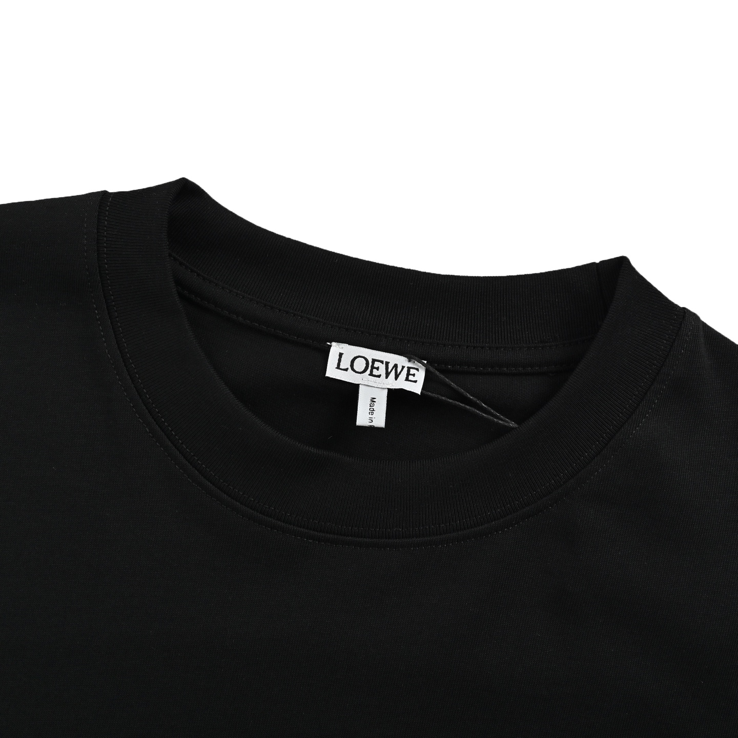 Loewe 24ss embroidered logo short sleeve