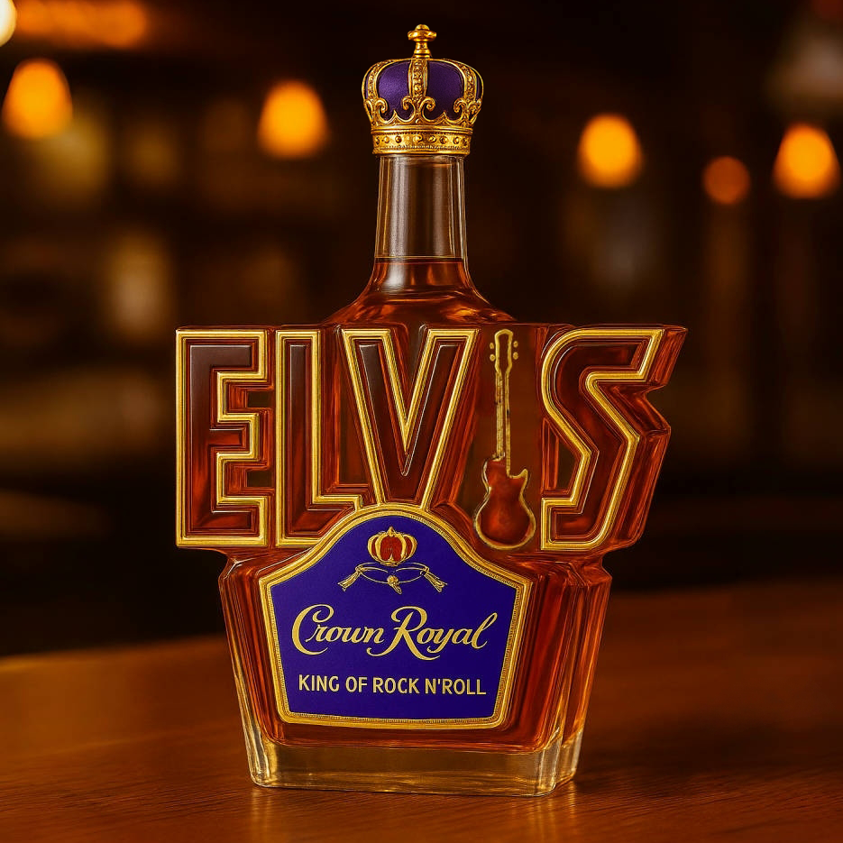 👑 THE KING – LEGENDARY WHISKEY Bottle