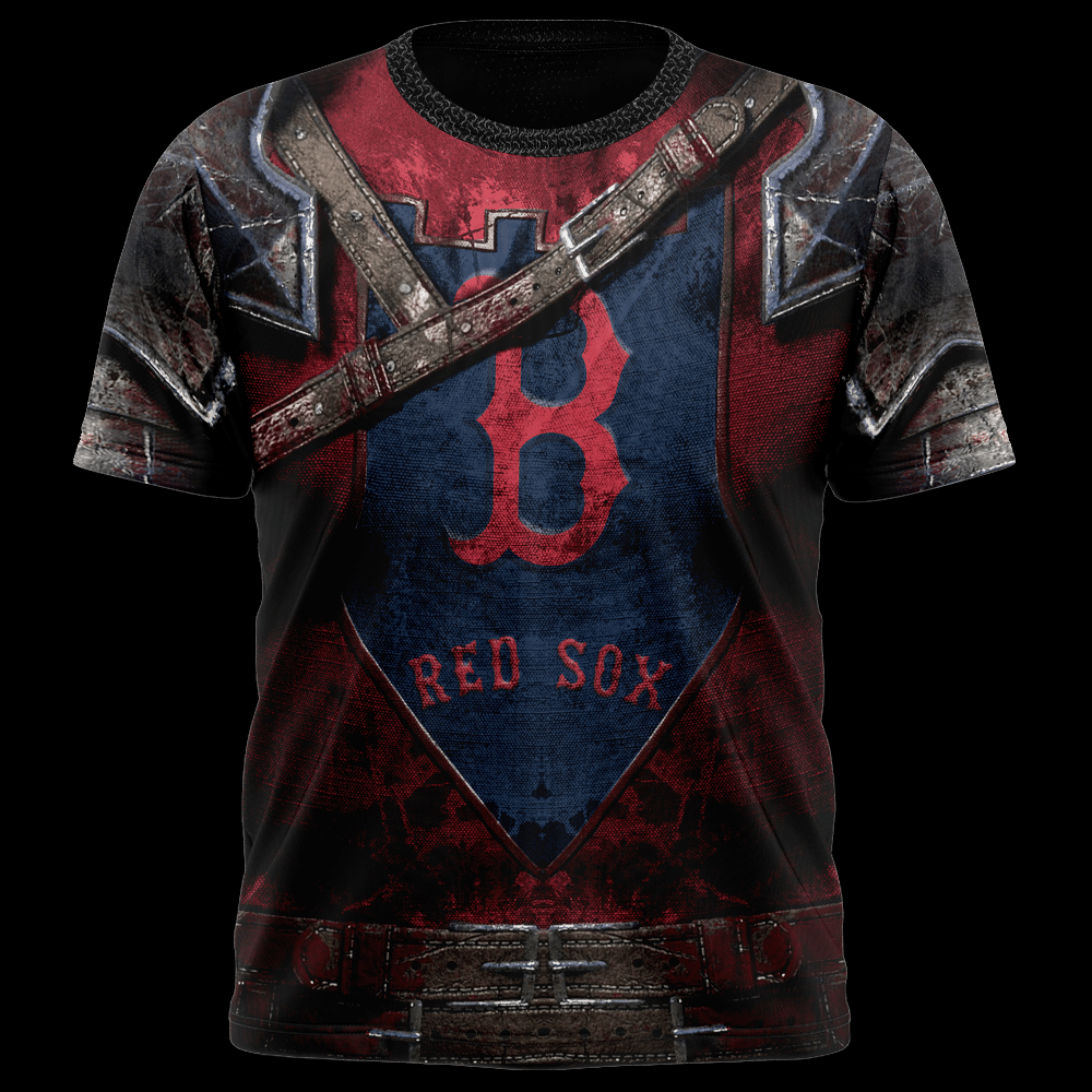 BOSTON RED SOX 3D WARRIORS HOODIE