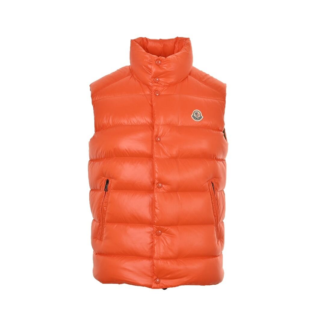 Moncler classic tib gilet series orange down vest