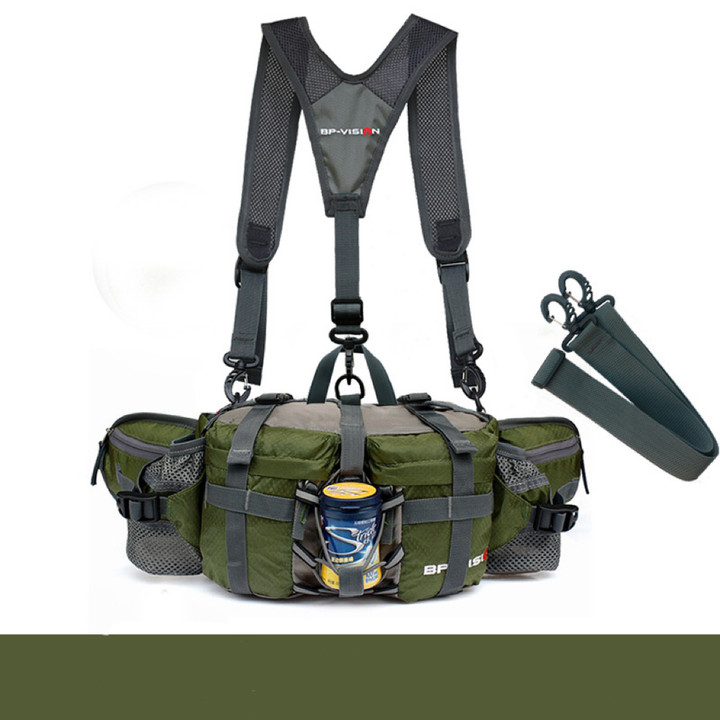 (🔥Last Day Promotion-SAVE 65% OFF)Ultralight Multifunctional Outdoor Hiking Camping Waist Bag-BUY 2 GET 10% OFF & FREE SHIPPING