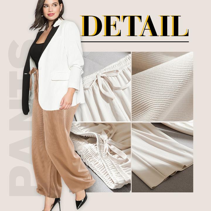 【Summer promotion-50% OFF】Ice Silk Wide Leg Pants Women-Buy 2 Get Free Shipping