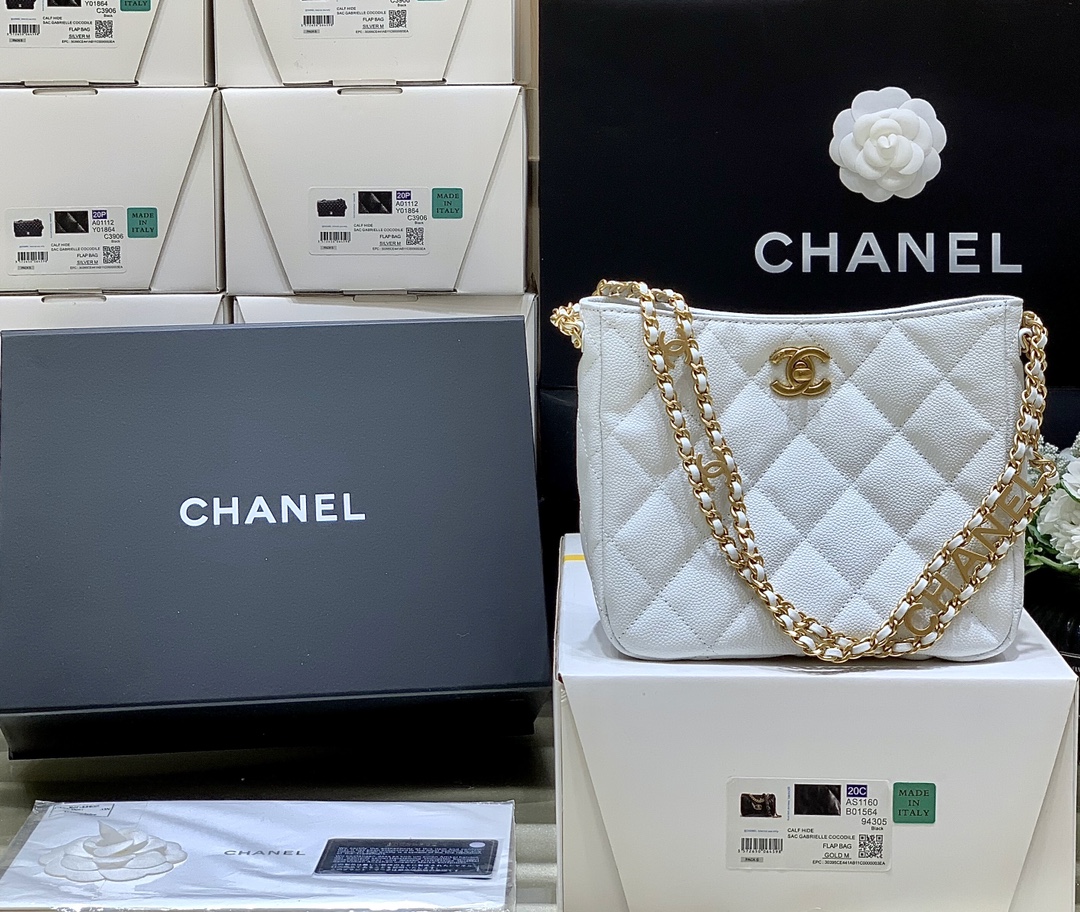 Chanel 2022cc Spring/Summer Collection Hobo Underarm Bag AS3223
