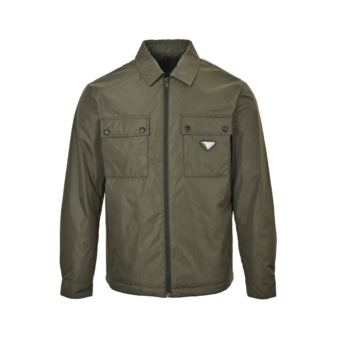 Prada 24Fw double pocket quilted jacket