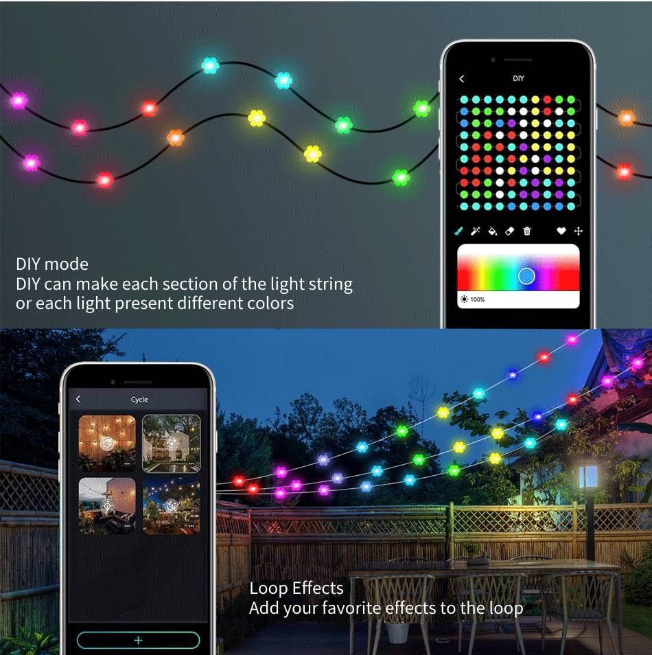 🔥LAST DAY 49% OFF 🔥2024 Outdoor Waterproof WiFi Bluetooth Smart Led Strip Light💡