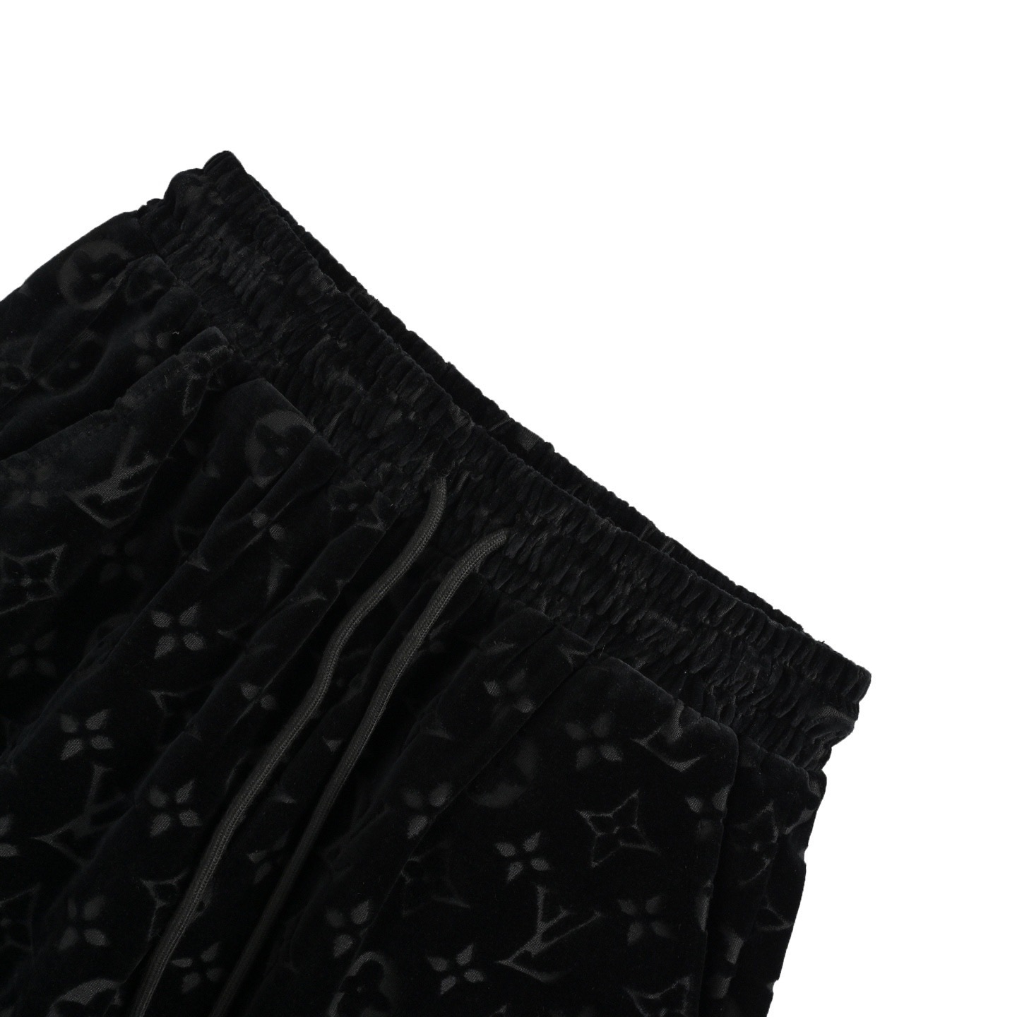 Louis Vuitton 25ss Terry Flocked Monochrome Jacquard Shorts