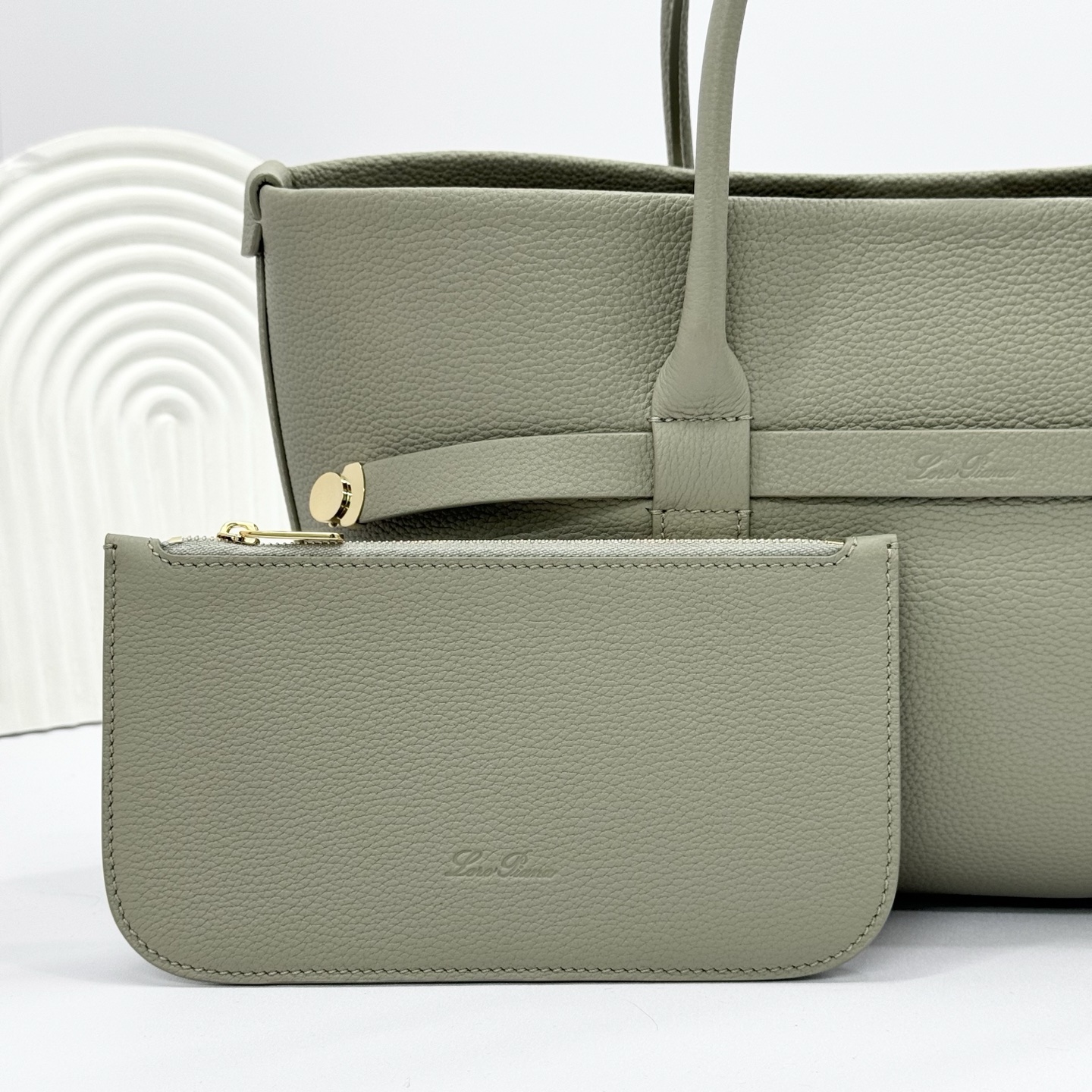 Loro Piana Ghiera Shoer Small Shopping Bag FAO7473