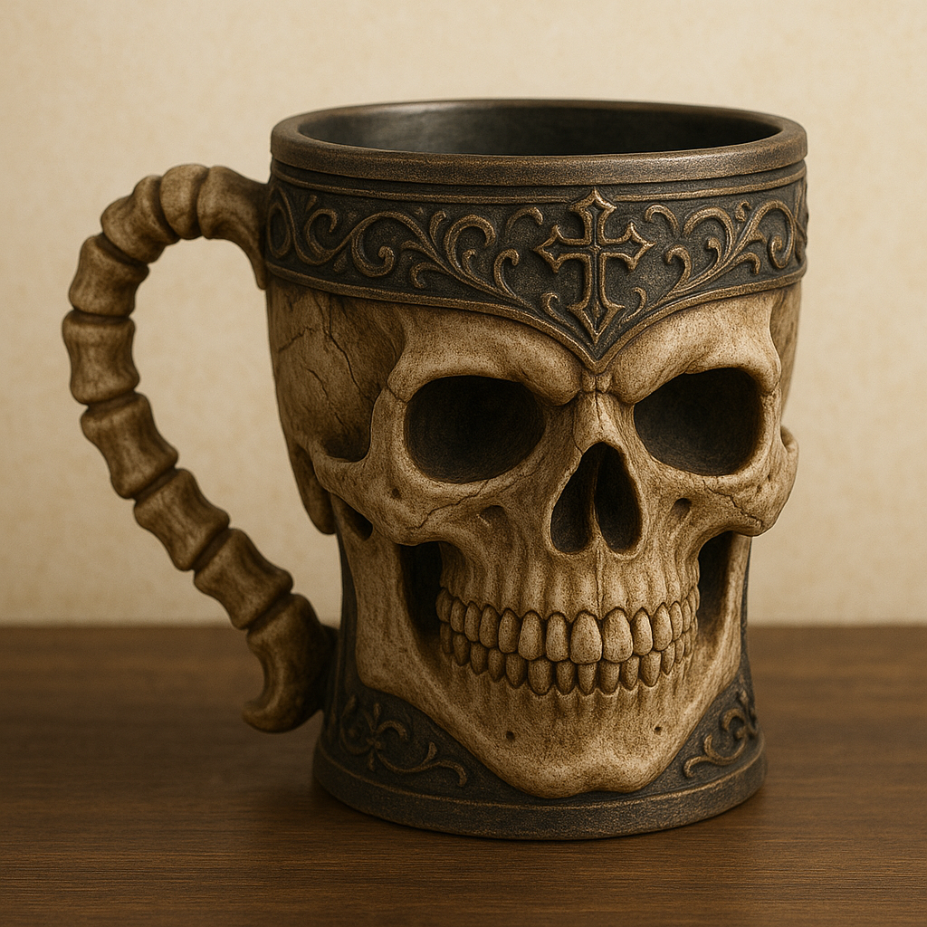 Goth Skull Mug