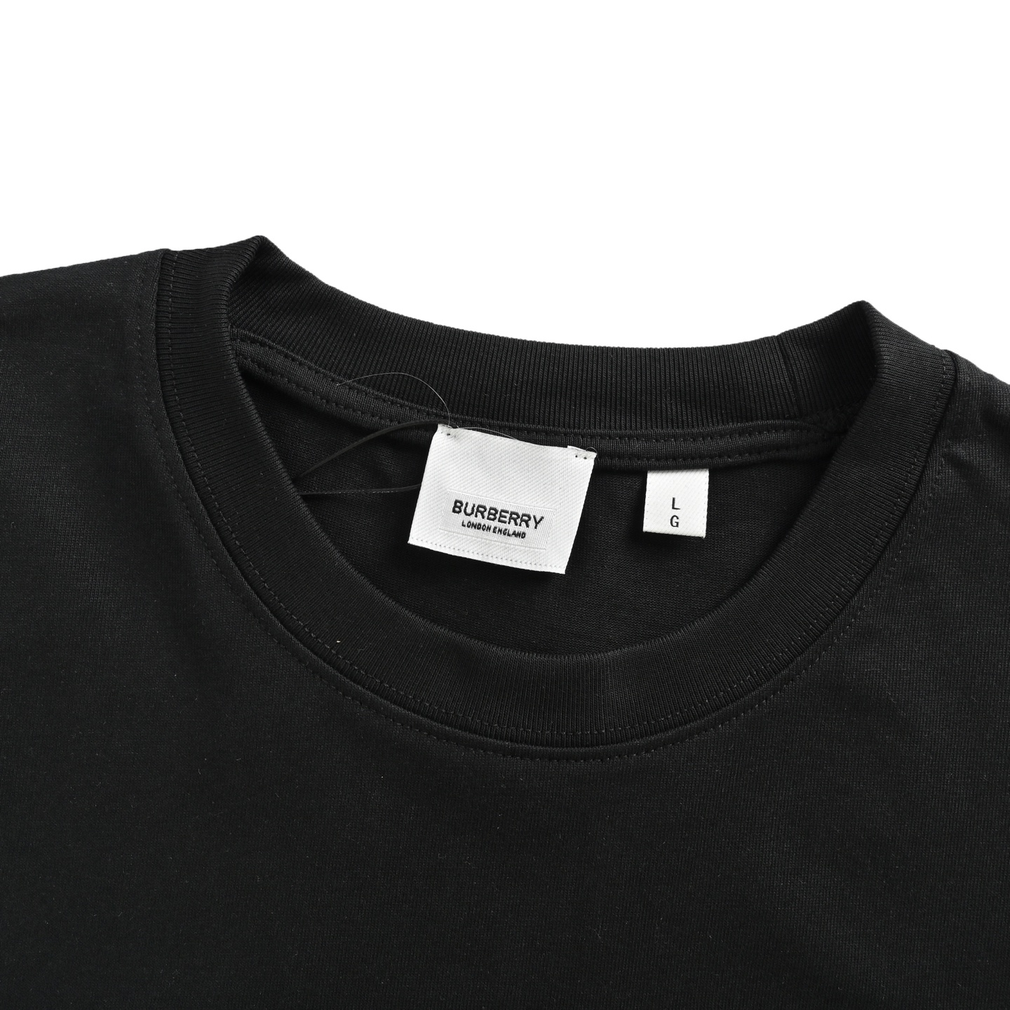 Burberry 25ss square letter warhorse print short sleeve