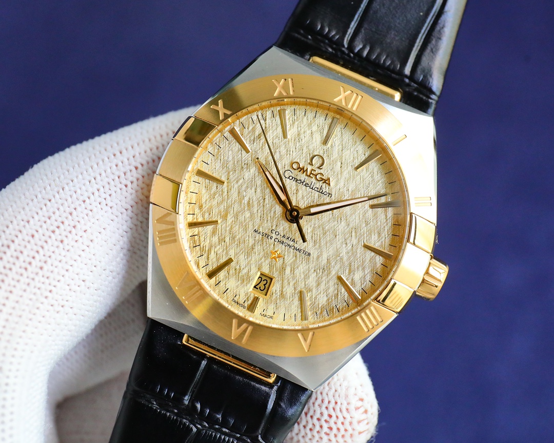 Omega fifth generation constellation series men's watch