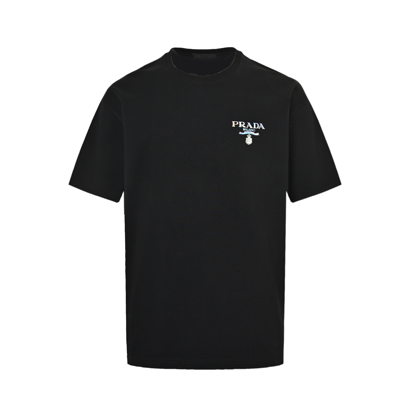 Prada 25ss laser logo print short sleeve