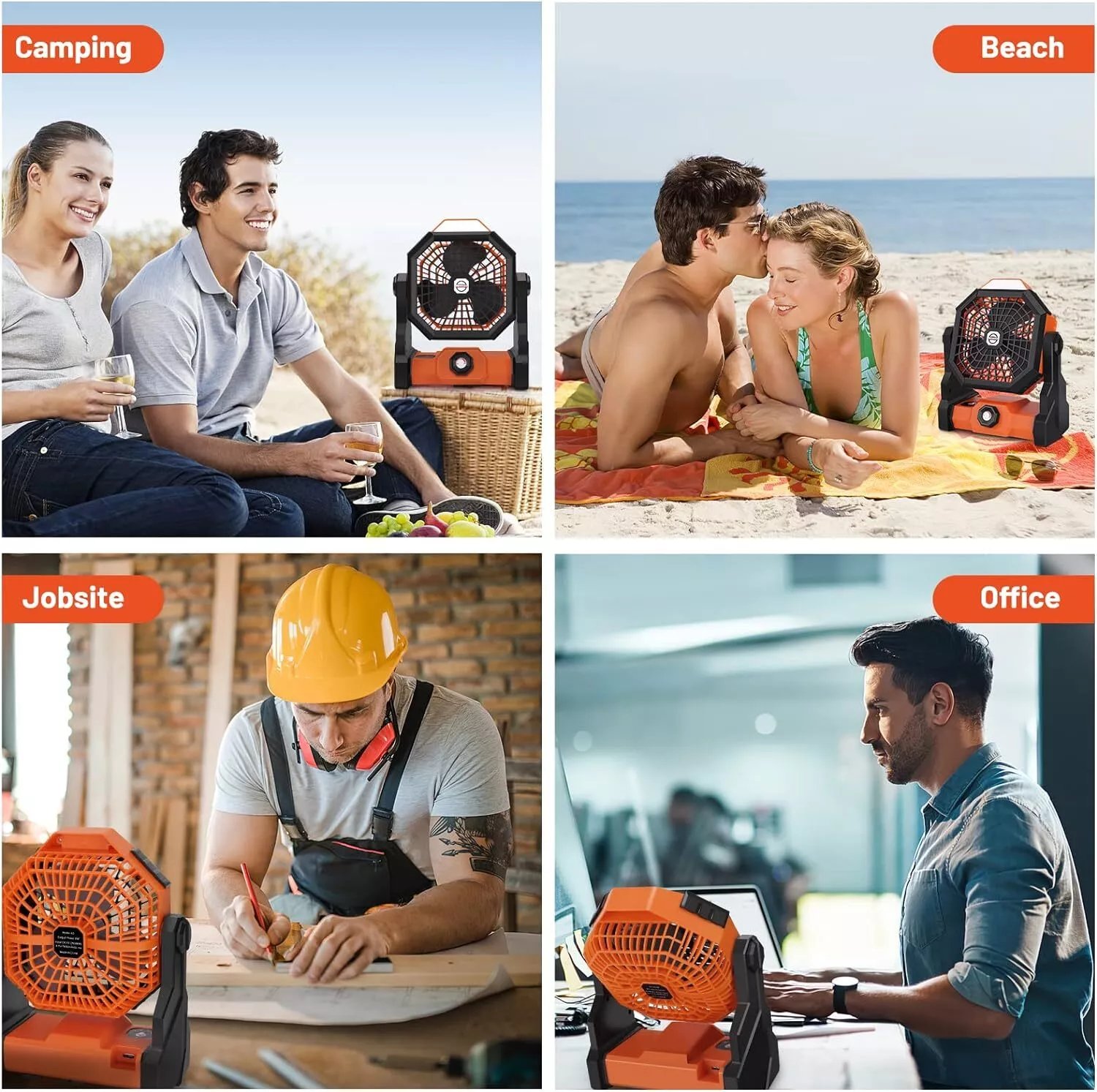 🔥Last Day Promotion-SAVE 50% OFF🔥Portable Camping Fan Rechargeable