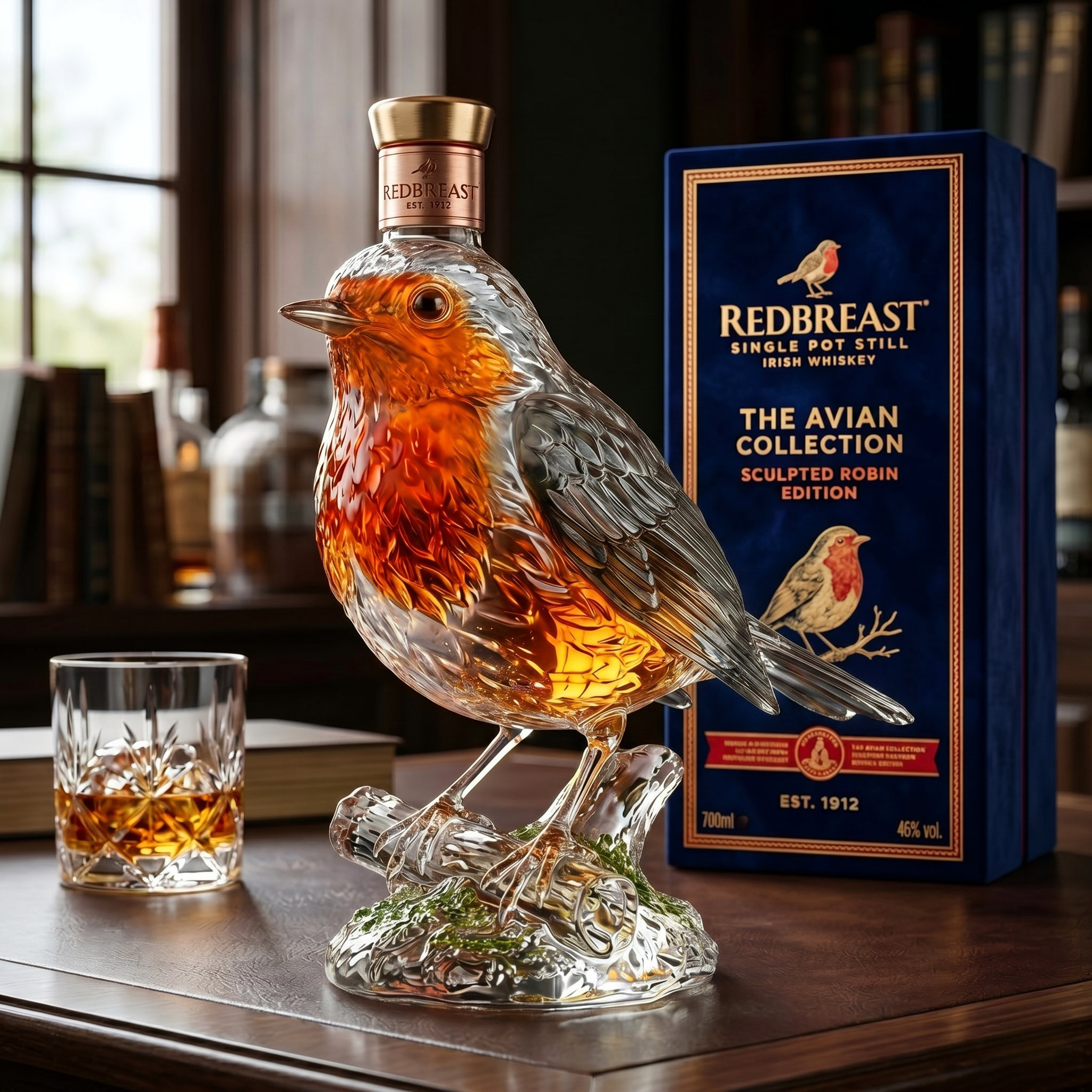 Redbreast 3D Irish Whiskey Bottle