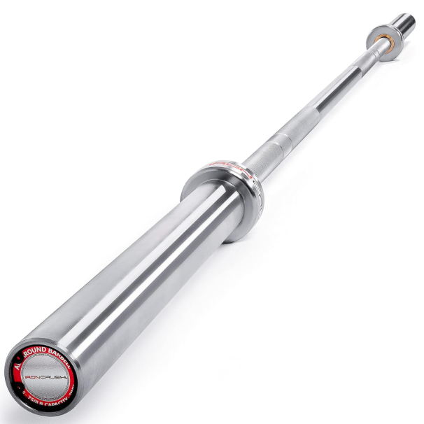 Iron Crush Olympic Barbell Multifunction 7 Foot Weight Bar
