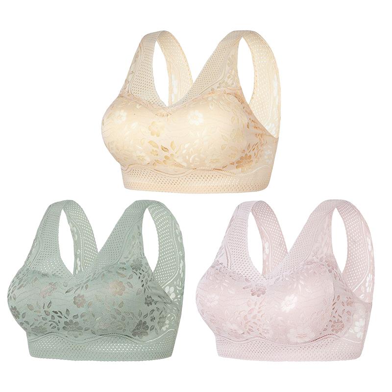 (Mother's Day Flash Sale-50% OFF)Sexy Beautiful Back Breathable Thin Bra(3PCS/1 PACK)-BUY 2 PACKS FREE SHIPPING