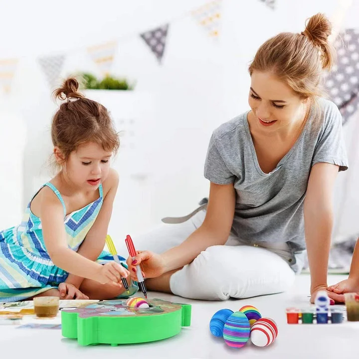 ✨Easter Day 60% OFF✨Mazing Egg Lathe -Perfect gift for Kids🐣