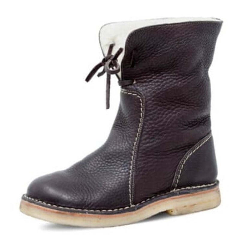 🔥Last Day 70% OFF - Orthopedic Waterproof Leather Snow Boots