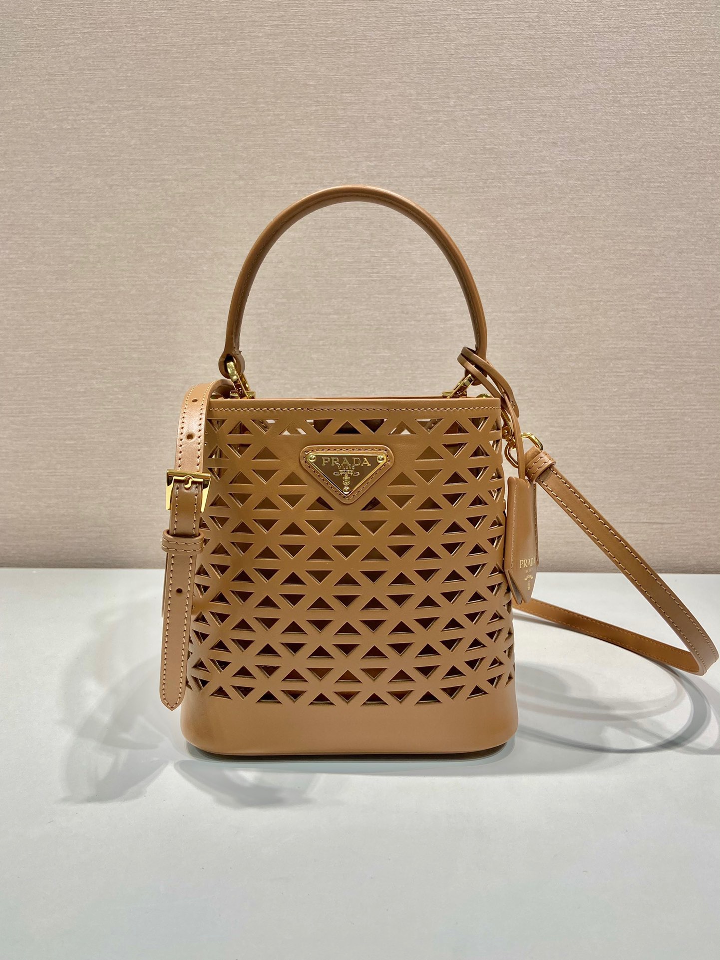 Prada hollow bucket bag 1BA217