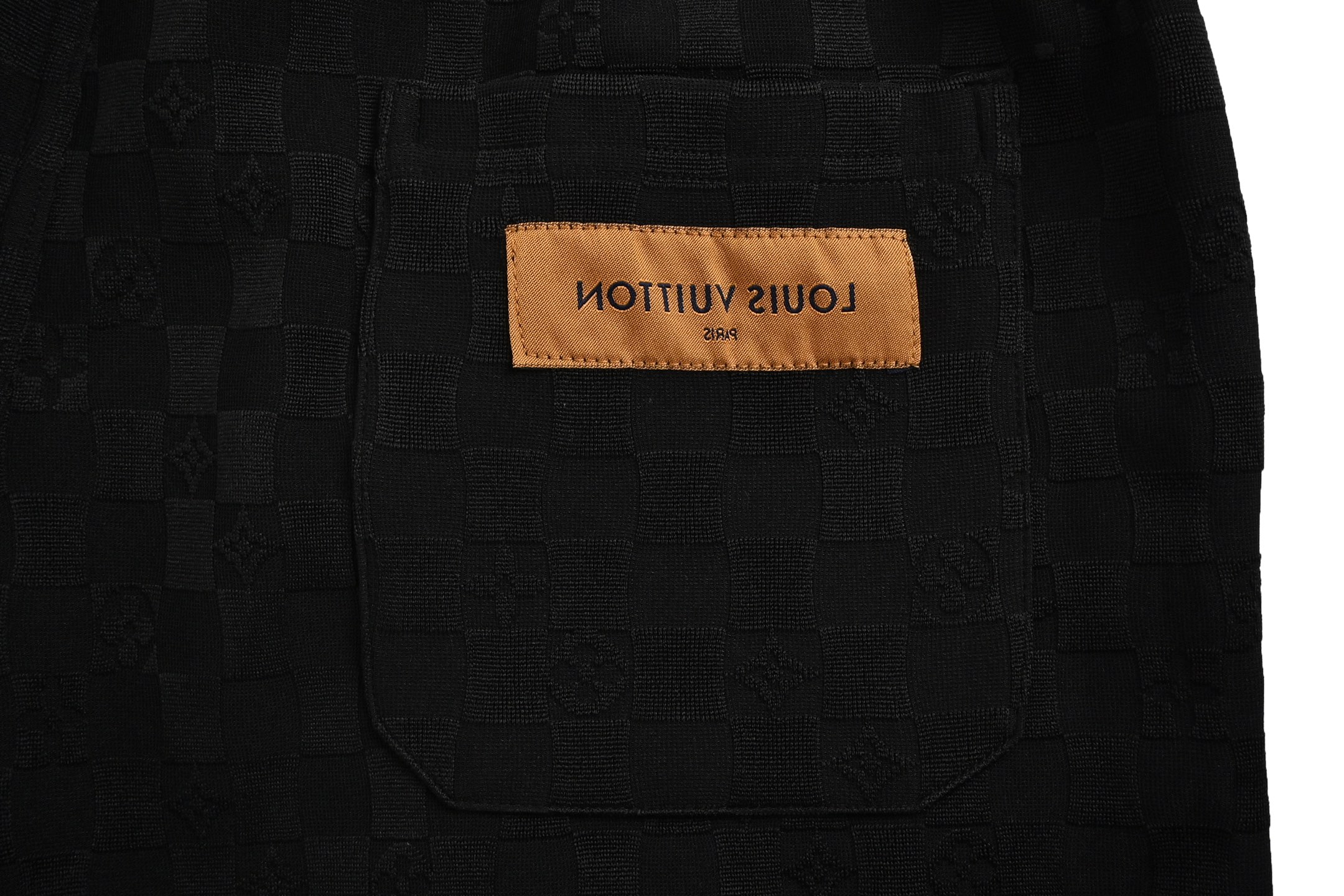 Louis Vuitton Checkerboard Flocked Shorts