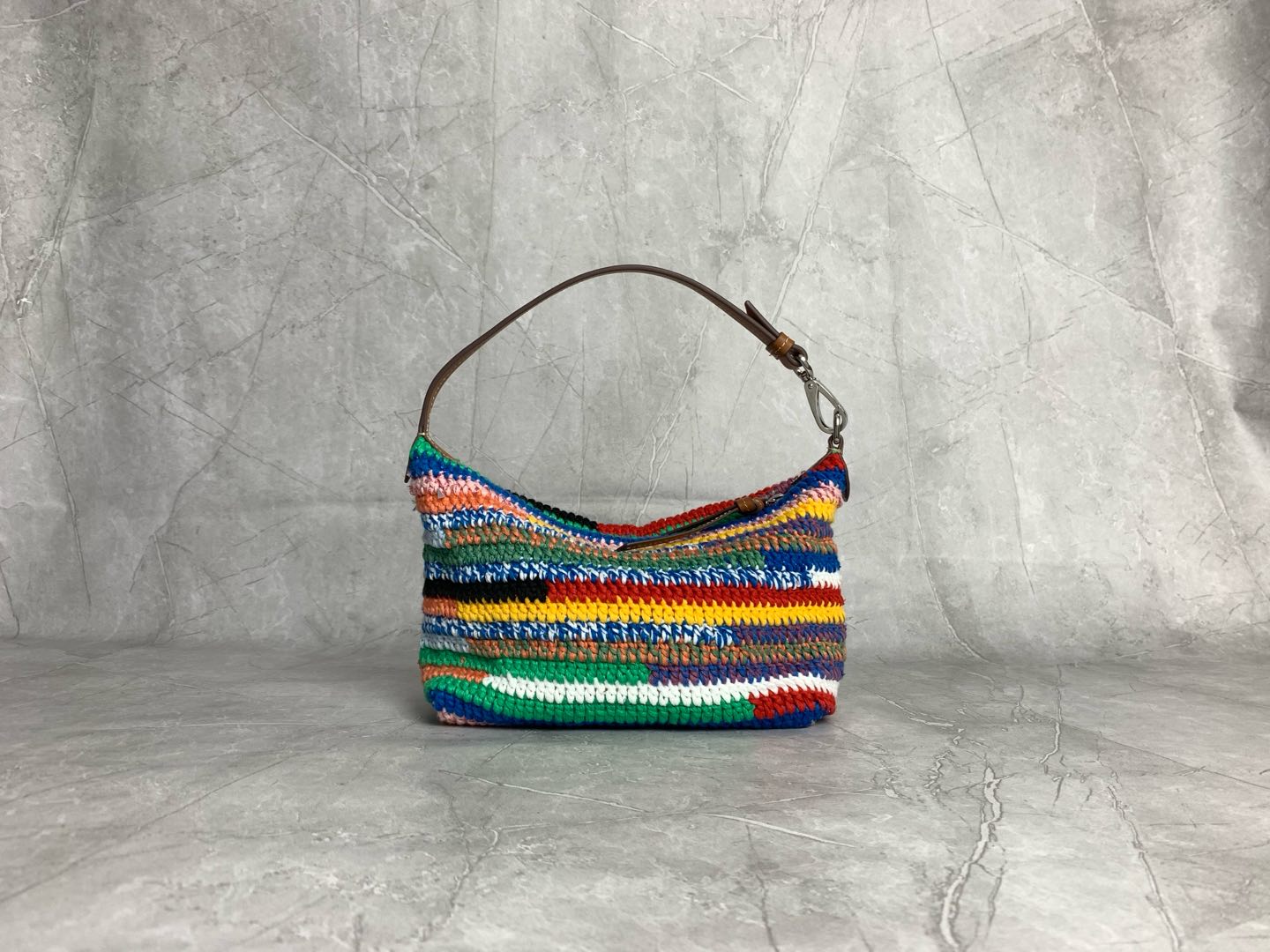 Miu Miu Rainbow Woven Bag 5NE841