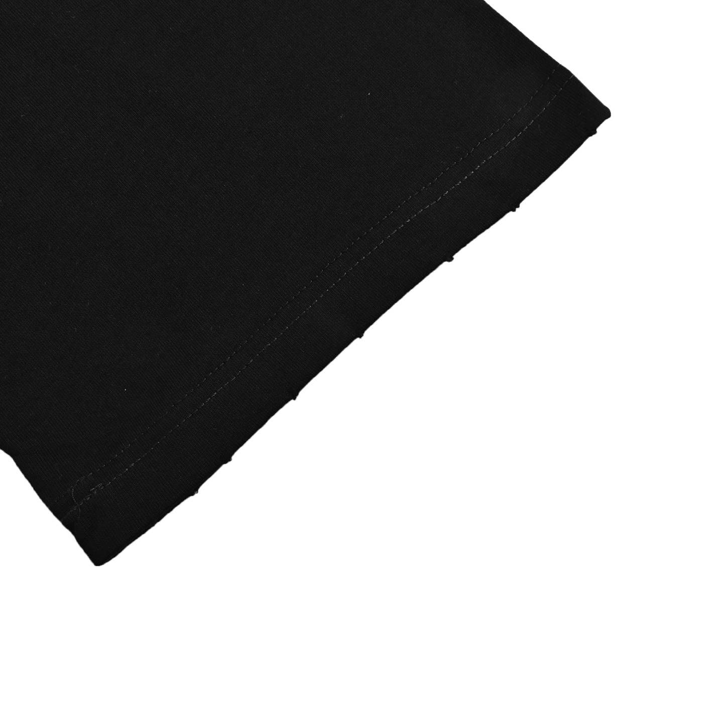 Balenciaga cracked letter print ripped short sleeves